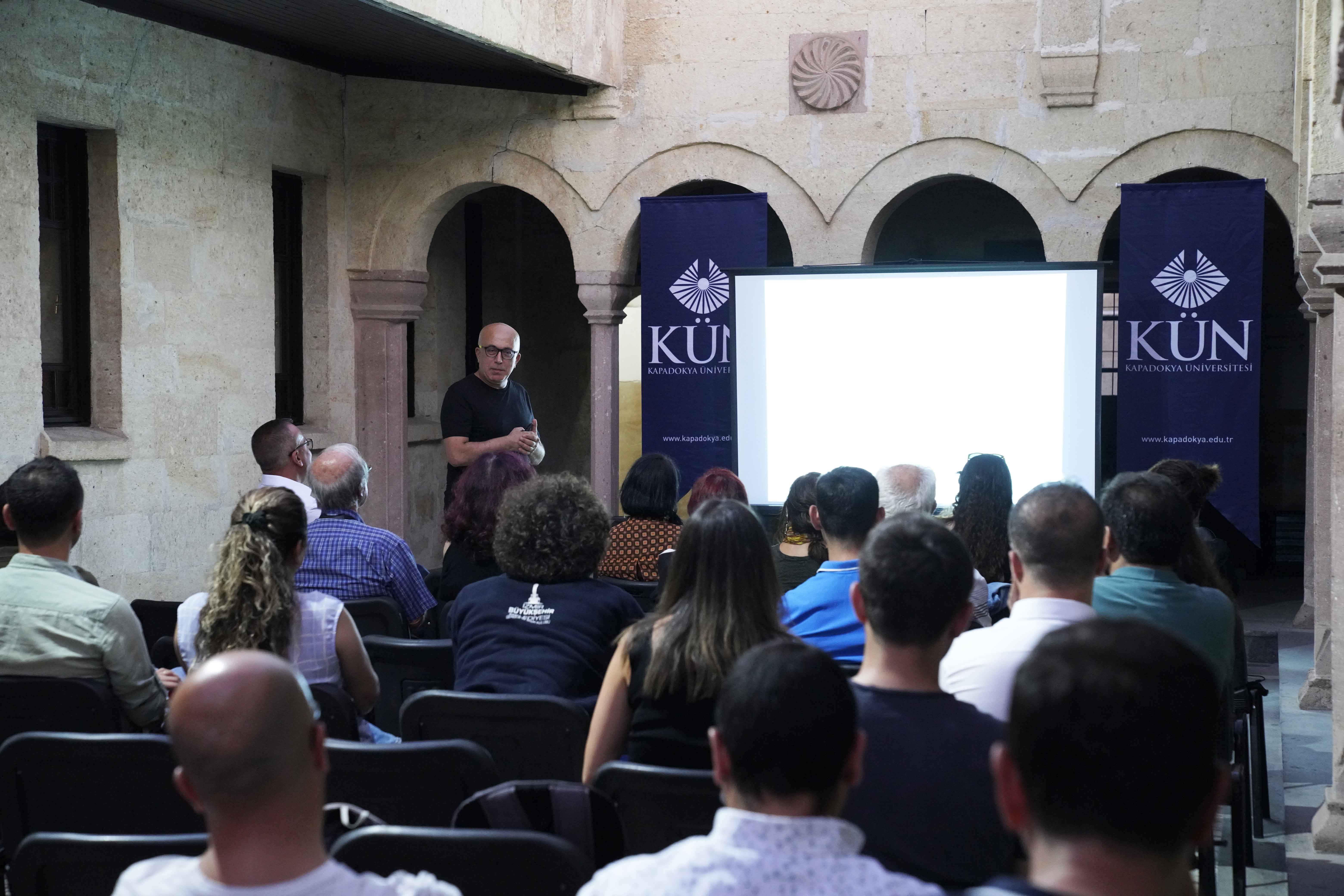 “Gürsel Korat’la Kapadokya ve Edebiyat Üzerine” söyleşisi yapıldı